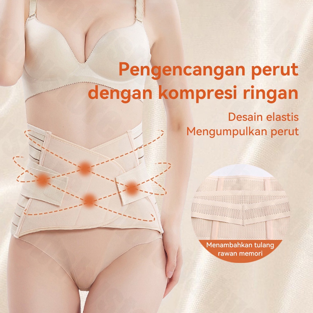 Halo Baby korset perut setelah melahirkan/Korset Pelangsing/Perut Double Perekat /Korset Melahirkan