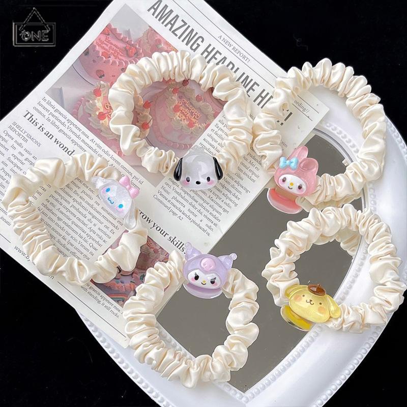 COD❤️1 Pc Kunciran Karet Gelang Sanrio Kulomi Lucu-A.one