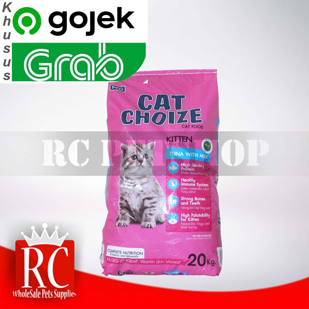[GOSEND] Makanan Anak Kucing Murah Cat Food Cat Choize Kitten 20 KG