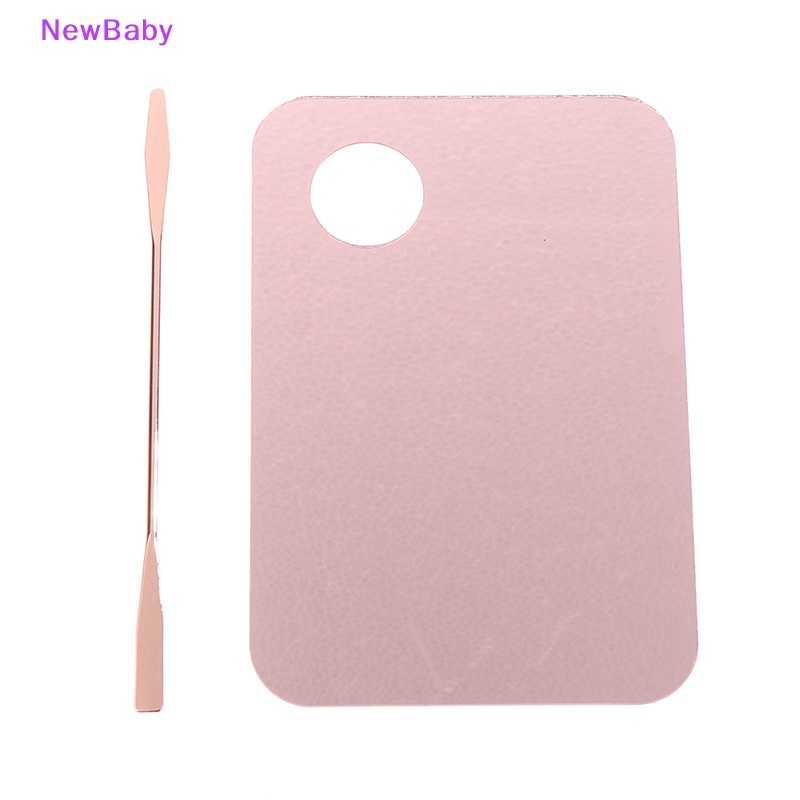 Newbaby Palet Akrilik Spatula Batang Gel Foundation Krim Pencampur Eye Shadow Untuk Nail Art ID