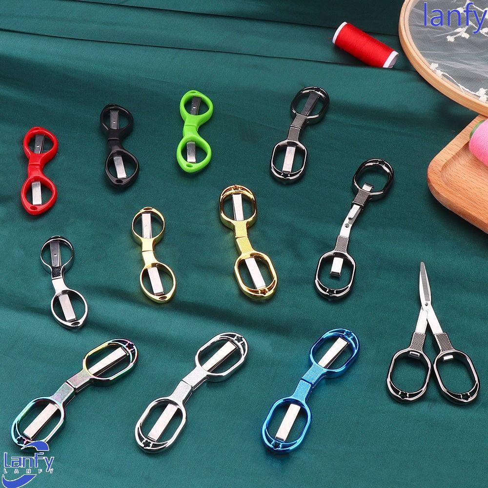 Lanfy Fishing Scissor Alat Pancing Kawat Pemotong Stainless Steel Gunting Garis Ikan Alat Jahit Pemotong Pancing Gunting Lipat