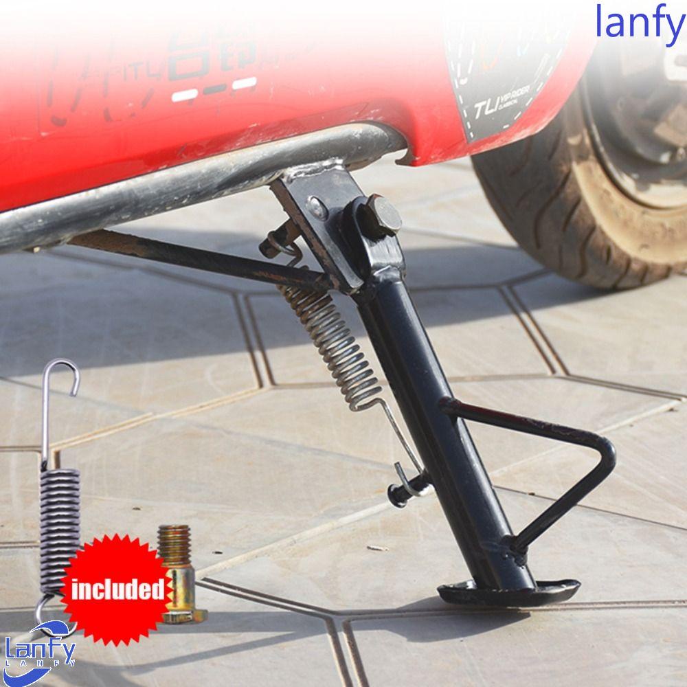 Lanfy Motor Kickstand Universal 14 /16 /18 /20 /22/24cm Suku Cadang Motor Sidestand Aksesoris Rak Parkir Penyangga Kaki Braket Penyangga