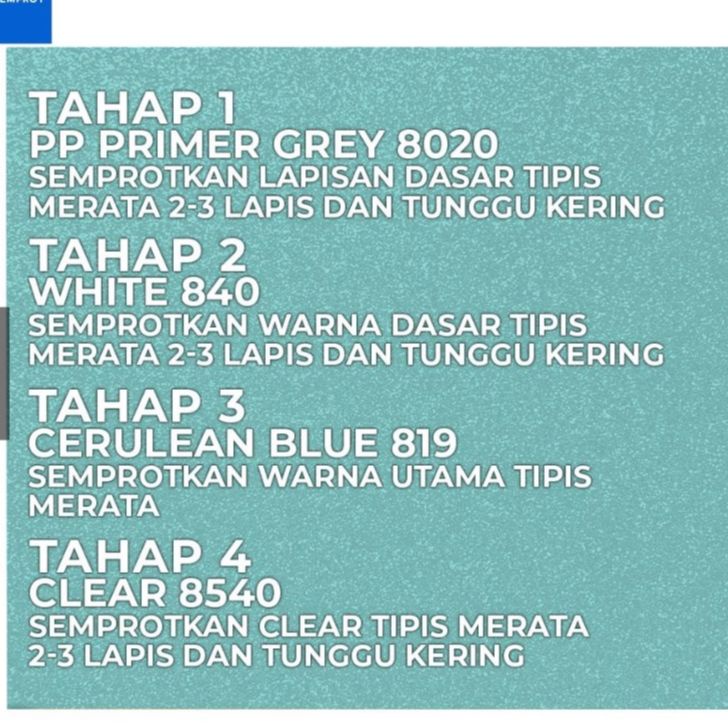 SOLID COLOURS DITON Spray Paint Acrylic Lacquer Paint Pilox Pilok Cat Semprot - 819 CERULEAN BLUE / BIRU MUDA / BIRU LANGIT (300cc / 300ml)