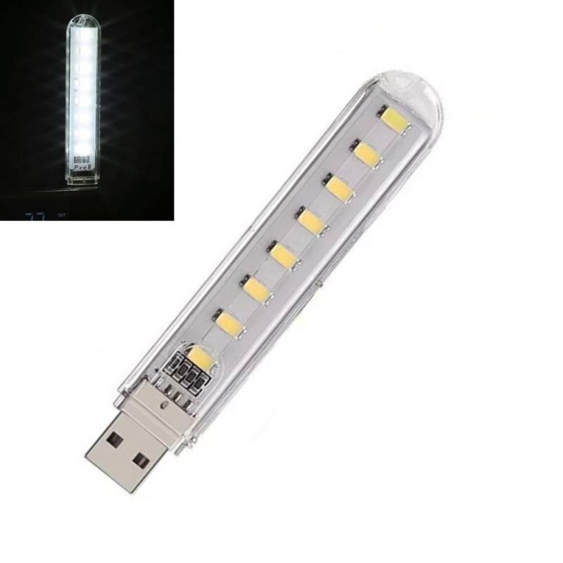 MeeToo Lampu Baca Mini LED USB Portable 12W 5V Cool White - SMD 5730