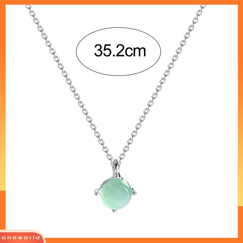 [EONE] Kalung Indah Anti-deform Serbaguna Trendi Dekoratif Tembaga Tulang Selangka Rantai Kalung Pakaian Sehari-Hari