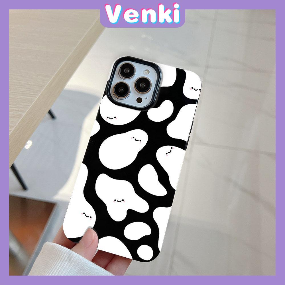 VENKI - For iPhone 11 iPhone Case Pink Glossy TPU Soft Case Shockproof Protection Camera Cute Cute Rabbit Compatible with iPhone 14 13 Pro max 12 Pro Max xr xs max 7Plus 8Plus