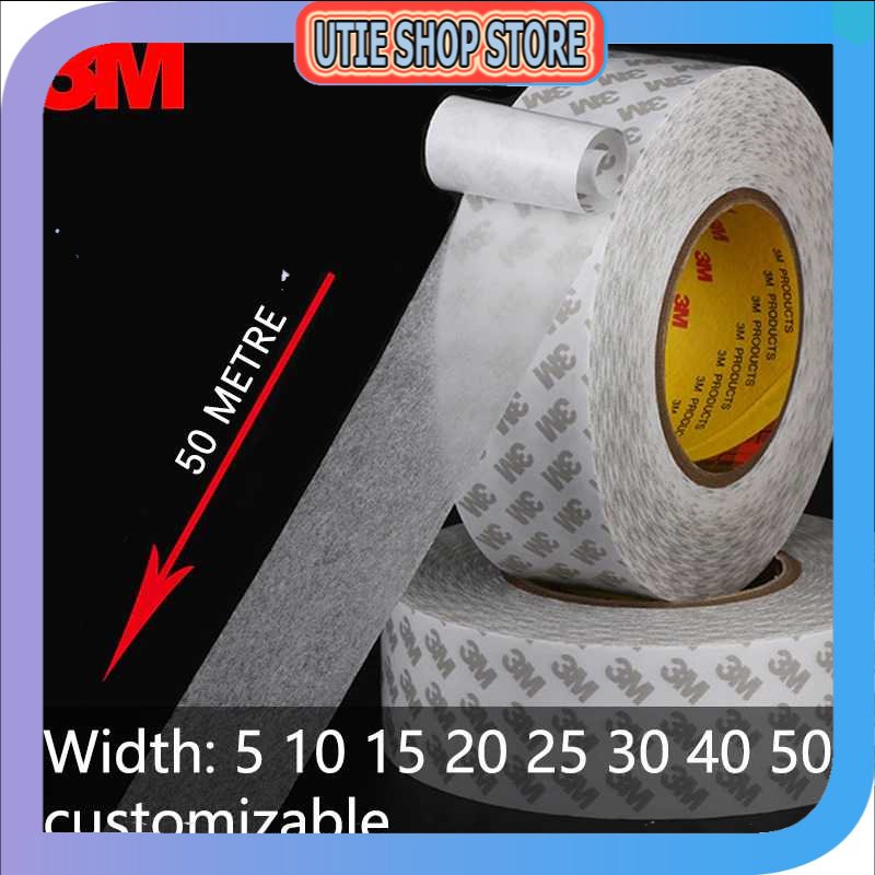 

UTIE STORE - Nuopeylo Lakban Double Side Strong Sticky Glue Tape 50 meter - ZNK9080