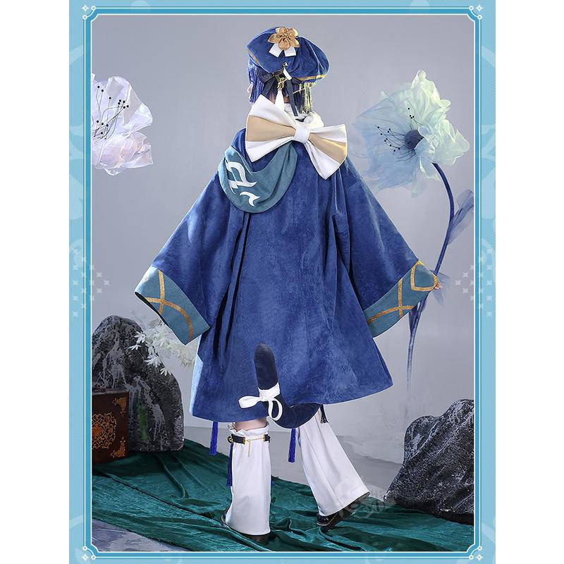 【Wetrose】 New Doujin Genshin Impact Cosplay Costume Wanderer Scaramouche Baby Derivative Costume Women Cat Girl Cosplay Set