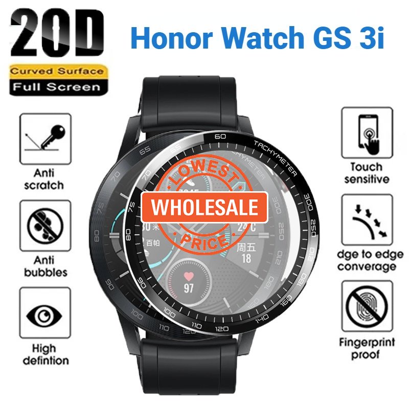 [Harga Grosir] For Honor Watch GS 3i Anti Fingerprint Watch Film Composite Membrane Full Coverage Film Pelindung PMMA Screen Protector HD Watch Screensaver Film