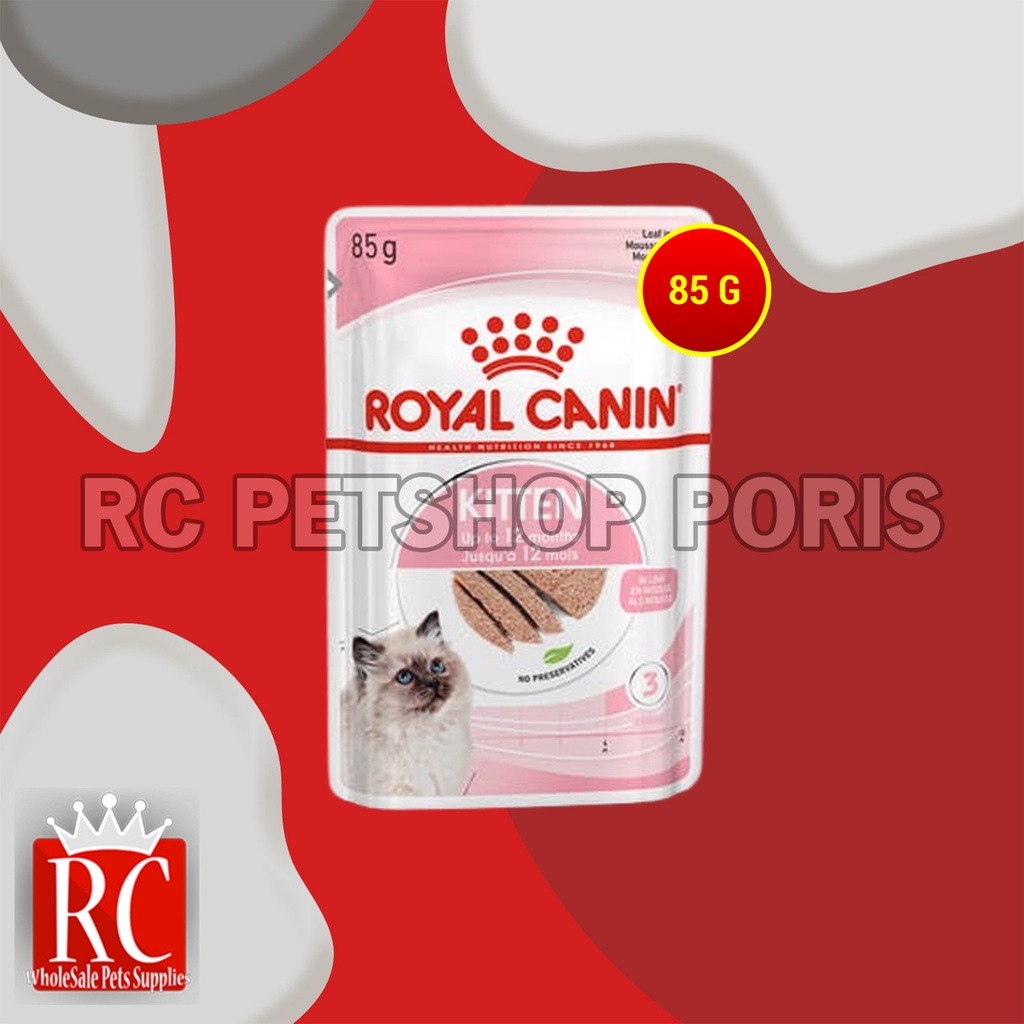 Cat Food / Makanan Kucing Royal Canin Kitten 36 85 Gram ( Wet Food )