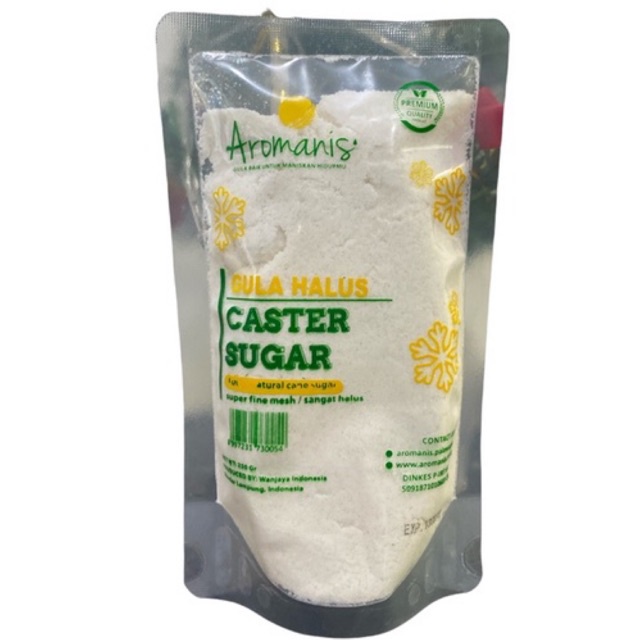 

Aromanis Caster Sugar 250gr (CitraFood)