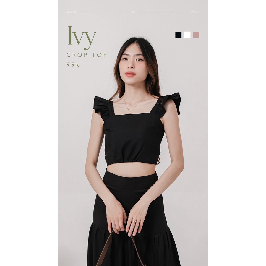 Ivy Crop Top - Ocha Wear Tube Top