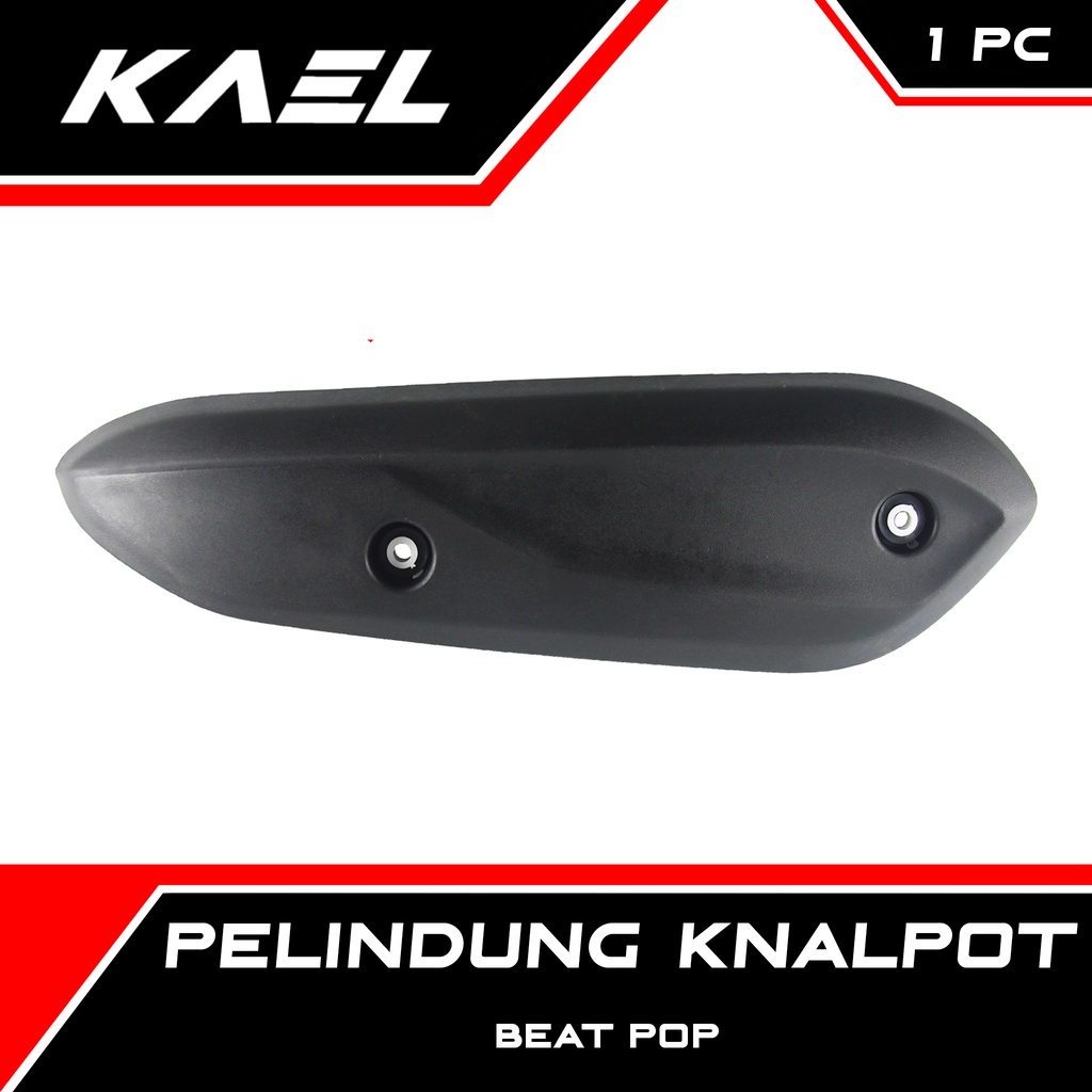 Pelindung Knalpot Beat Pop FI F1 Cover Tutup Penutup Tameng Kenalpot Fuel Injection Injeksi ESP