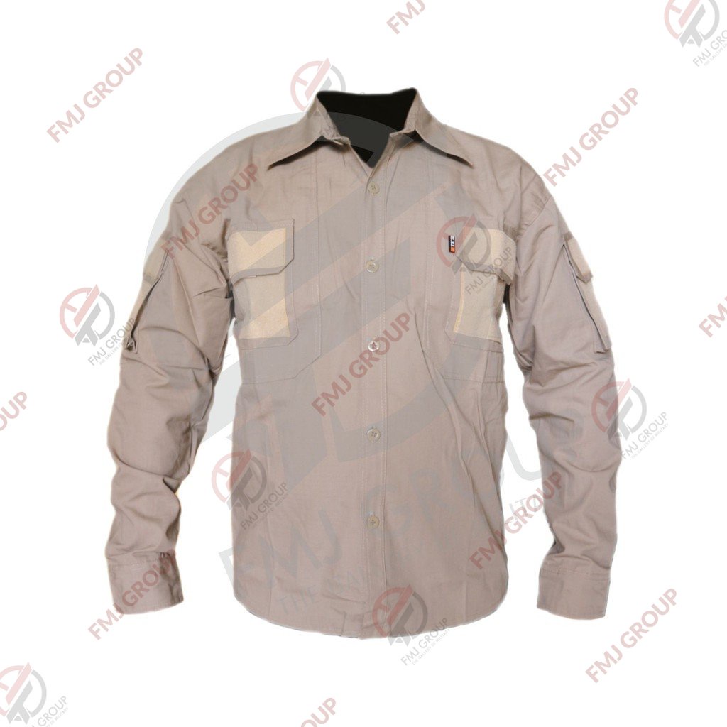 KEMEJA TACTICAL 5.11 LENGAN PANJANG KREM / KHAKI