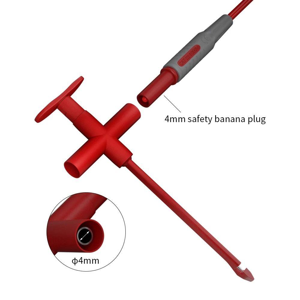 TOP Test Probe Soket Pisang Isolasi Tusukan Alat Perbaikan Otomatis Reverse Insulation Test Probe