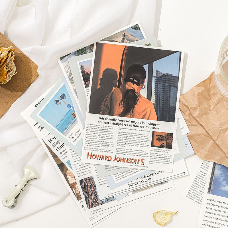 

Bahan scrapbook journal 50 lembar - kertas dekorasi [thehanscorner] 2