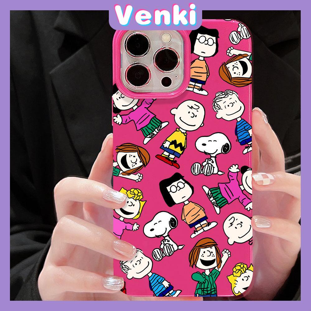 VENKI - For iPhone 11 iPhone Case Red Glossy TPU Soft Case Shockproof Protection Camera Cute Cartoon Character Compatible with iPhone 14 13 Pro max 12 Pro Max xr xs max 7Plus 8Plus