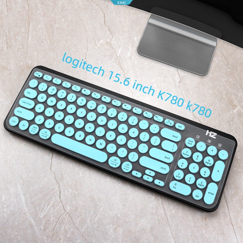 Cover Keyboard TPU Tahan Air Dan Debu Tersedia Untuk Komputer Model Logitech 15.6 Inch K780 K780 Film Pelindung Kulit Dan Debu Kualitas Tinggi Untuk Laptop [ZK]