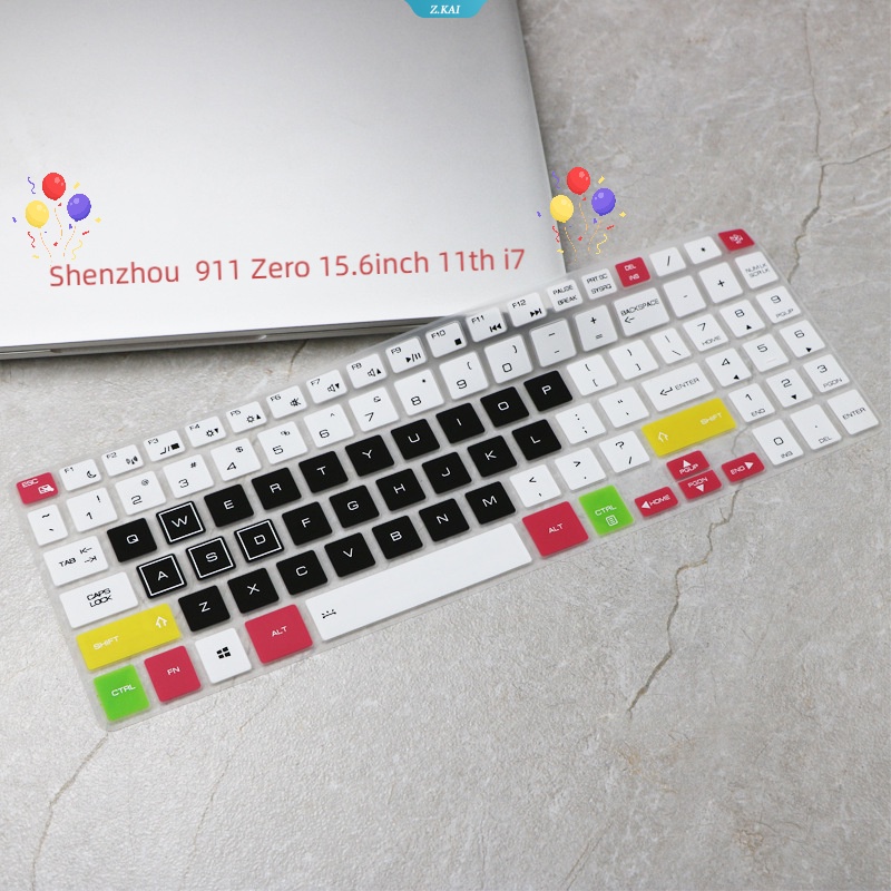 1pcs Ultra Tipis Tahan Air Dan Debu Keyboard Film Penutup Pelindung Dapat Dilepas Dan Dicuci Untuk Model Shenzhou 911nol 15.6inch 11th I7 Keyboard Komputer Film [ZK]