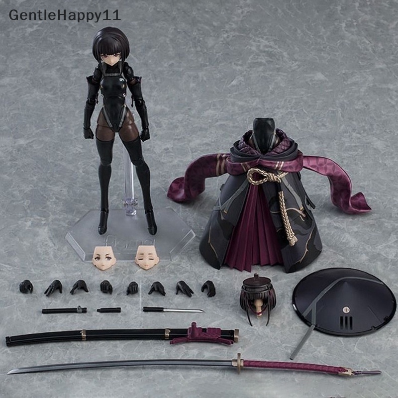 Gentlehappy 1Pc Anime Figma549 Ronin Falslander Action Figure Mesin Mainan Model Cewek id