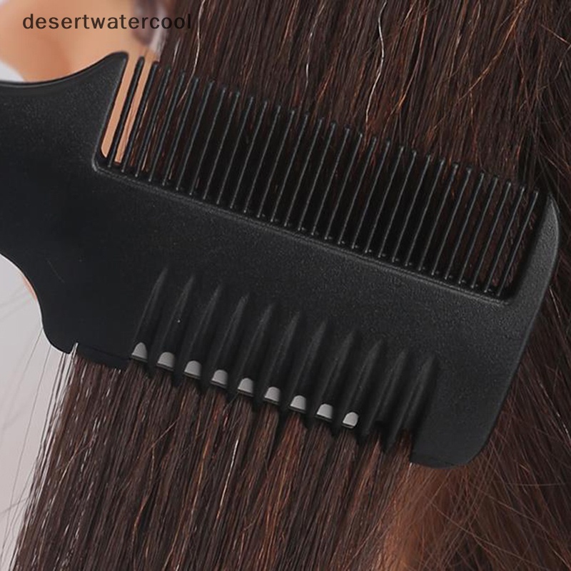 Deid Alat Cukur Rambut Sisir Double Sides Hair Cutg Penipis Pemangkas Dengan Pisau Martijn