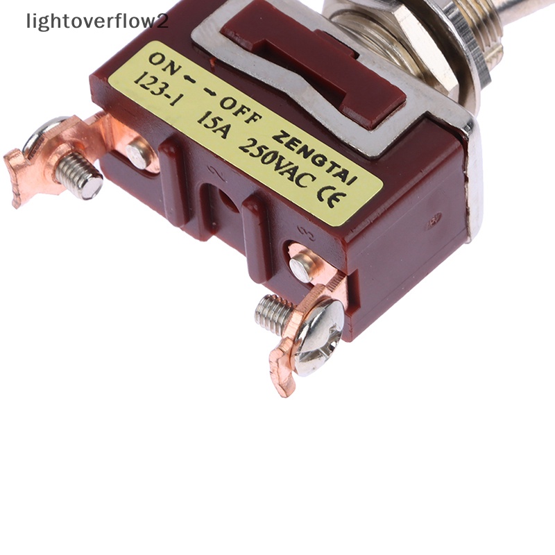 [lightoverflow2] Saklar toggle Momentary 2pin single side spring return latching on-off Fix [ID]