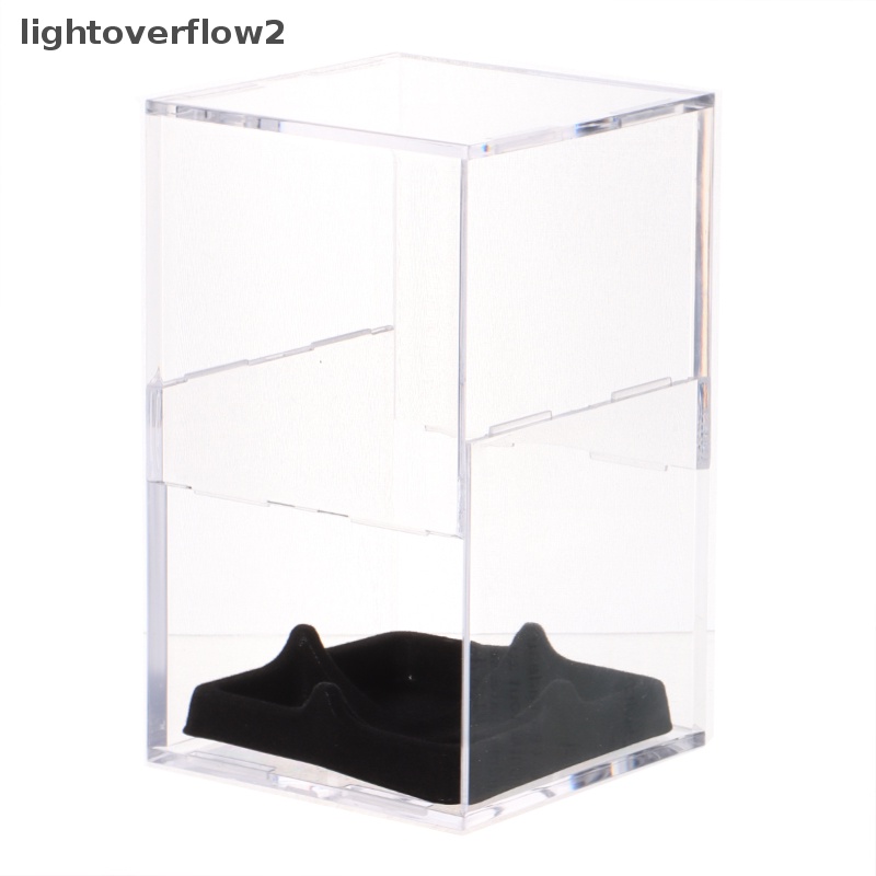 [lightoverflow2] Baseball Box Display Bola Tenis Golf Case Transparan Untuk Kotak Penyimpanan Souvenir [ID]