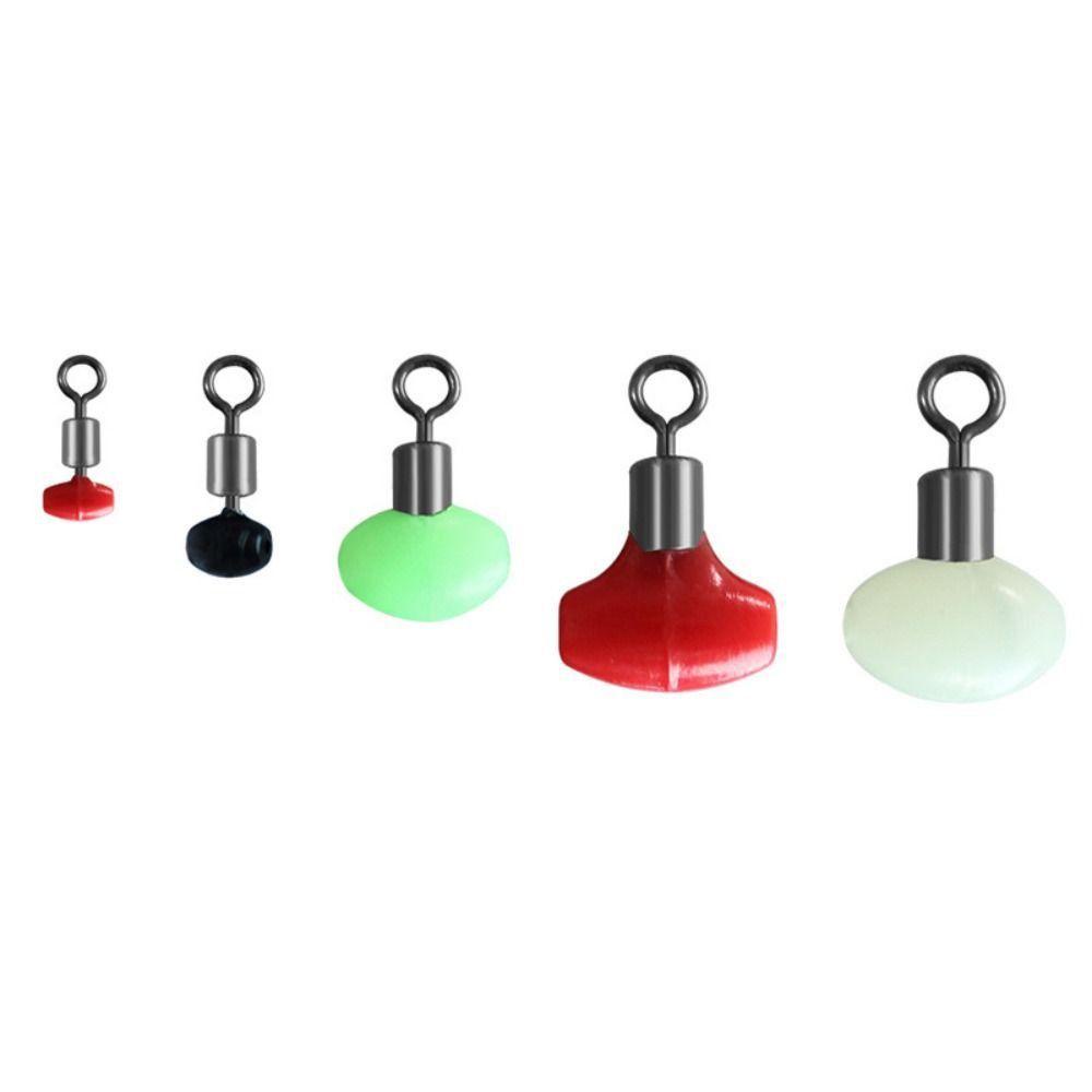 Lanfy Konektor Pancing Klip Slider Hook Tackle Aksesoris Sambung Zig Pulley Fishing Gear Clip Slider Luminous Blocking Bead