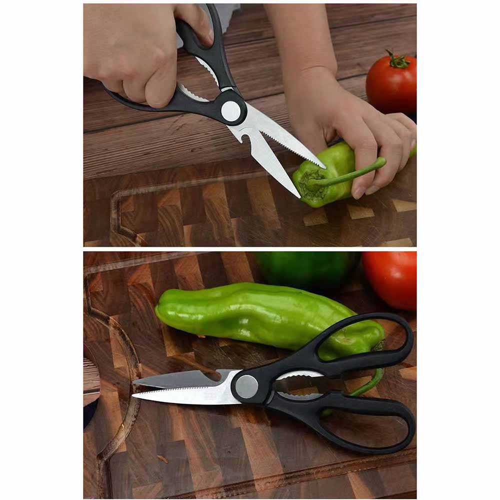 EVDRTVERH Set Pisau Dapur 6 in 1 Gunting Peeler Pengupas Buah