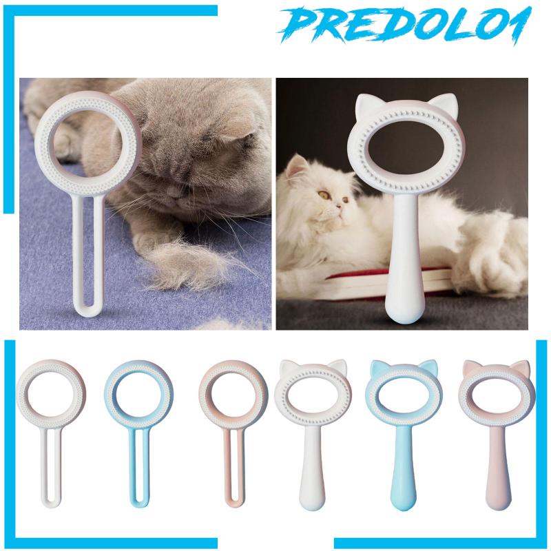 [Predolo1] Sikat Anjing Sisir Anjing Tahan Lama Pet Slicker Brush Pet Grooming Comb Perlengkapan Hewan Peliharaan