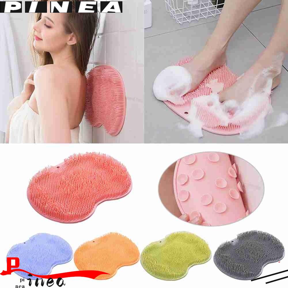 Sikat Cuci Kaki Nanas Rumah Bath Pad Shower Massage Alas Pijat Kaki