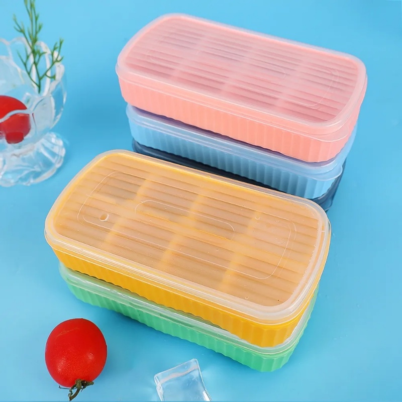 Cetakan Es Batu Kotak 8kisi/gadget Dapur Minuman Jus Ice Block Maker