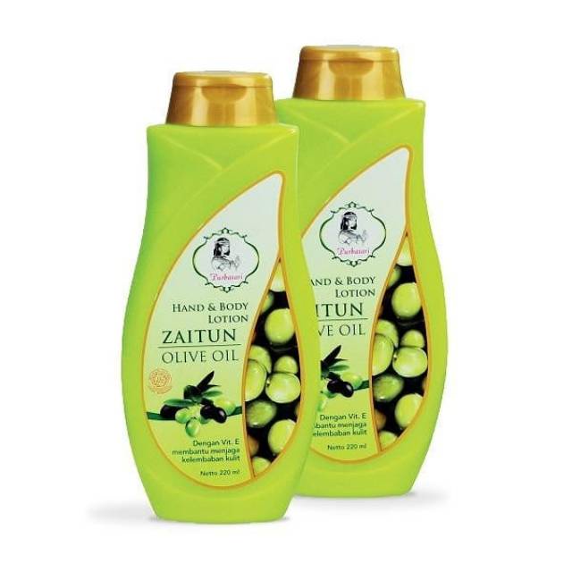 PURBASARI Hand &amp; Body Lotion Zaitun 100ml dan 220ml