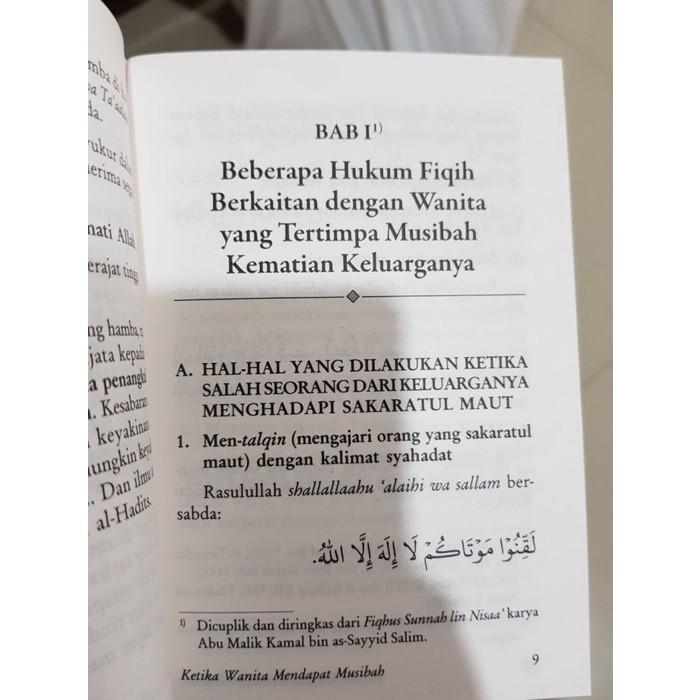 BUKU SAKU KETIKA WANITA MENDAPAT MUSIBAH