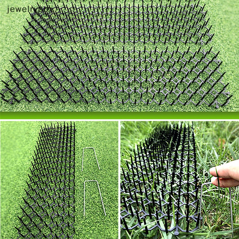 [jewelrybox] Garden Cat Scat Mat Anti Kucing Anjing Pengusir Tikar Jerat Spike Mat Garden Supply Butik