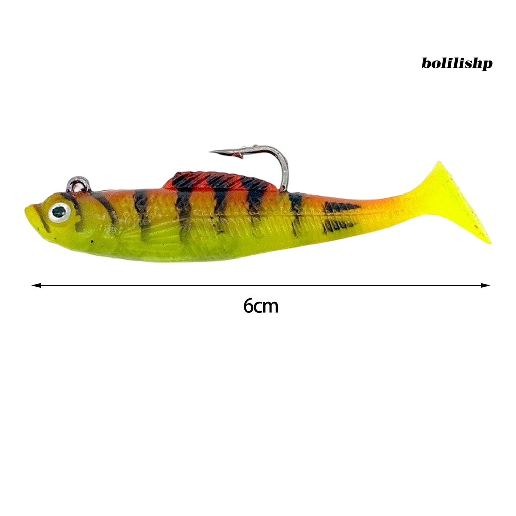 Bo-5.4g/6cm Umpan Pancing Tembus Kuat Meningkatkan Tingkat Menangkap Tajam Buatan Lure Umpan Jigging Umpan Lembut Perlengkapan Angling