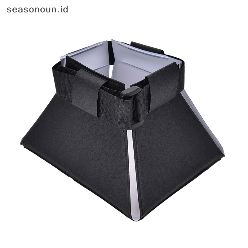 Seasonoun 30 * 27cm Hot Portable Flash Diffuser Softbox Reflektor Untuk Canon Nikon SLR.