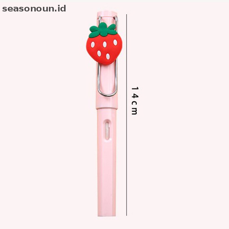 Seasonoun Pensil Wrig Kartun Tanpa Batas Tanpa Tinta Eternal Pen Art Paing Tool Stationery.