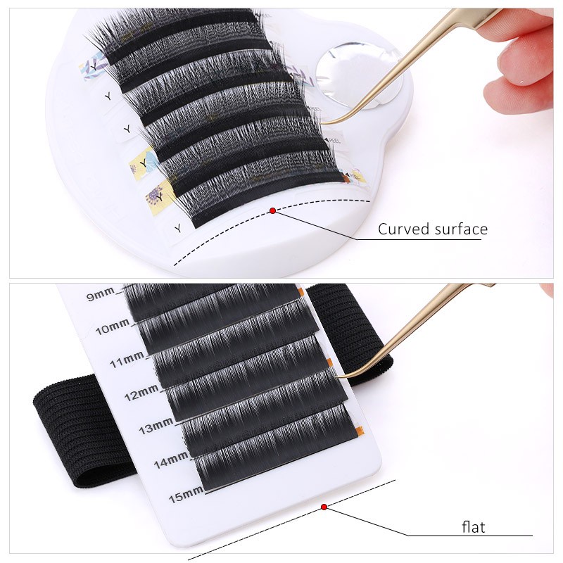 Eyelash Pad Lem Tray Ring Perekat Pallet Stand Eyelash Extension Bulu Mata Aksesoris Alat Makeup