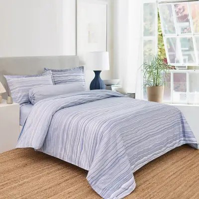 Linotela Sprei Set Katun Ingram Halus Lembut Corak BEDDING SET COTTON