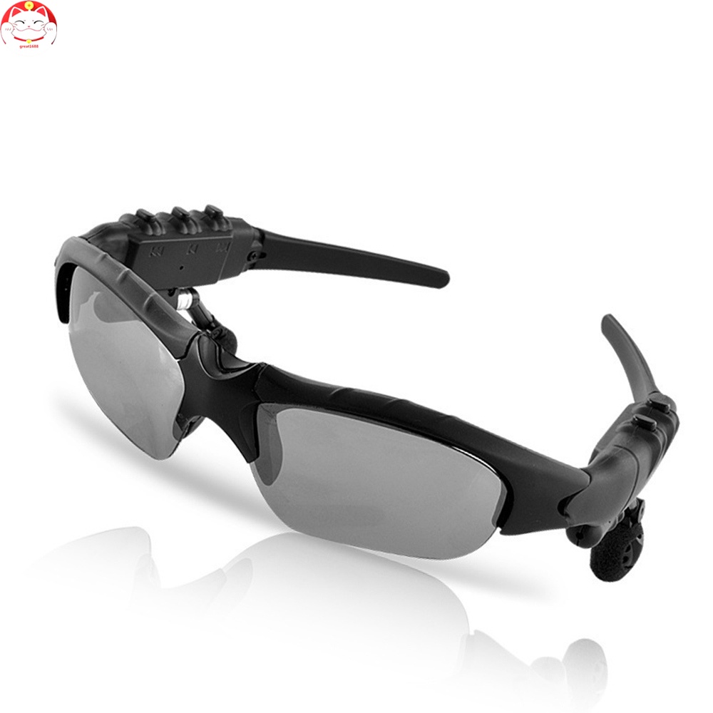 Kacamata Hitam Wireless Bluetooth Perlindungan Headset Nirkabel Sunglasses Polarizedaksesoris Audio &amp; Videountuk Wanita Priakacamata Pria