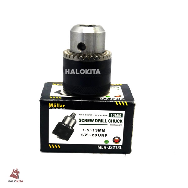 KEPALA BOR 13 MM / SCREW DRILL CHUCK MOLLAR