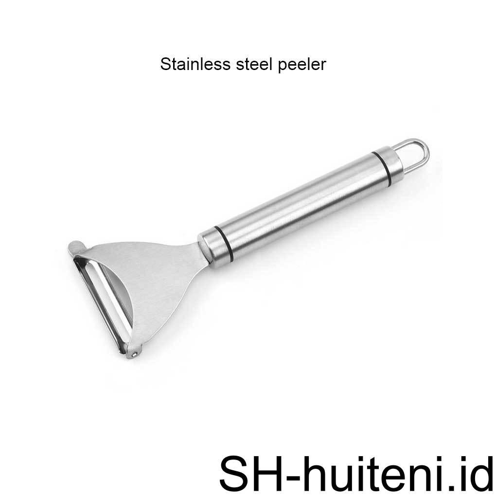 Scraper Stainless Steel Cutter Stripper Kecil Gadget Kentang Planer Aksesoris Ergonomis Bersih Stripping Mudah Alat Buah