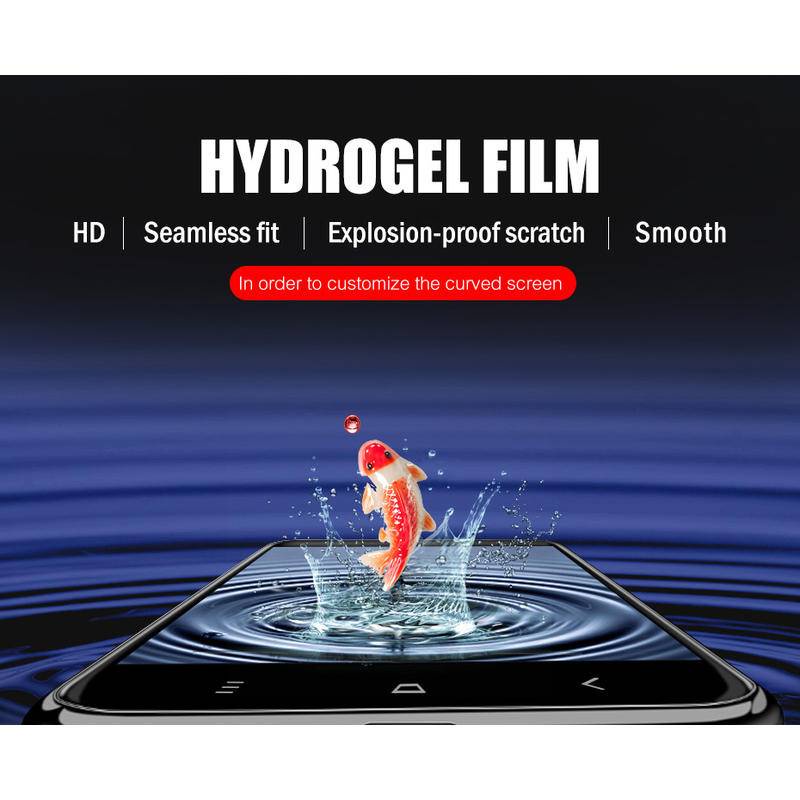 3pcs Full Cover Film Pelindung Hydrogel Bening Untuk Huawei P60 P50 P40 P30 P20 P9 Pro Lite E P60 Art P50E Anti blue light Pelindung Layar Untuk P smart S Z Plus 2019 2020 2021