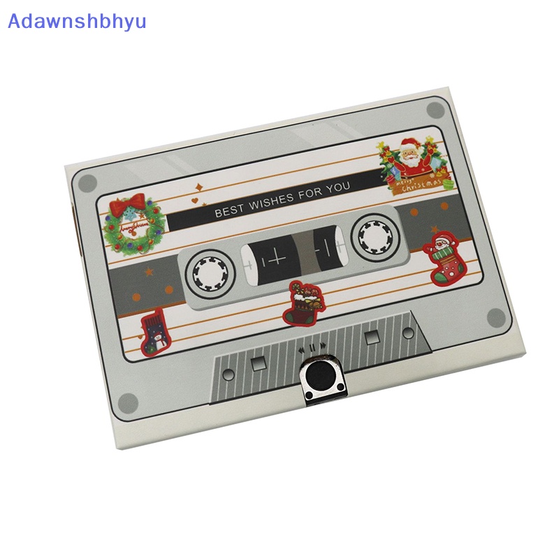 Adhyu Rekaman Suara Music Card Kaset Personal al Retro Magnetic Tape ID