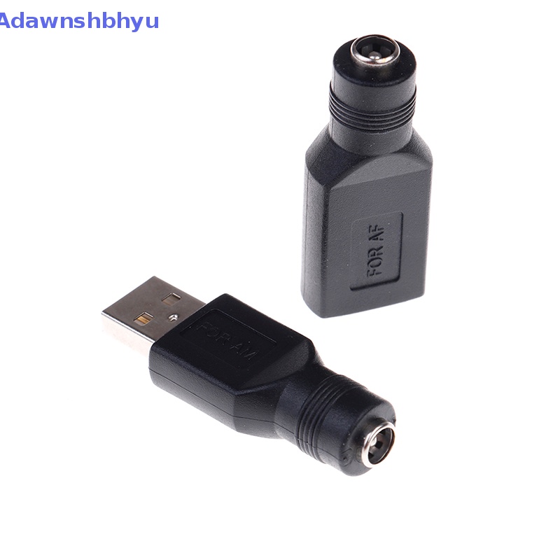 Adhyu 5V 5.5x2.1mm dc usb 2.0 Konektor Adaptor laptop Ke usb male/female converter ID