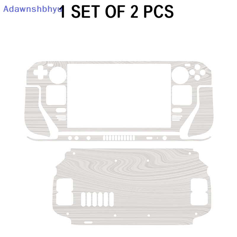 Adhyu Aesthetic Skin Vinyl Untuk Steam Deck Console Full Set Pelindung Kulit Decal Stiker Cover Case Handheld Console Sticker Aksesoris Pelindung Gaming ID