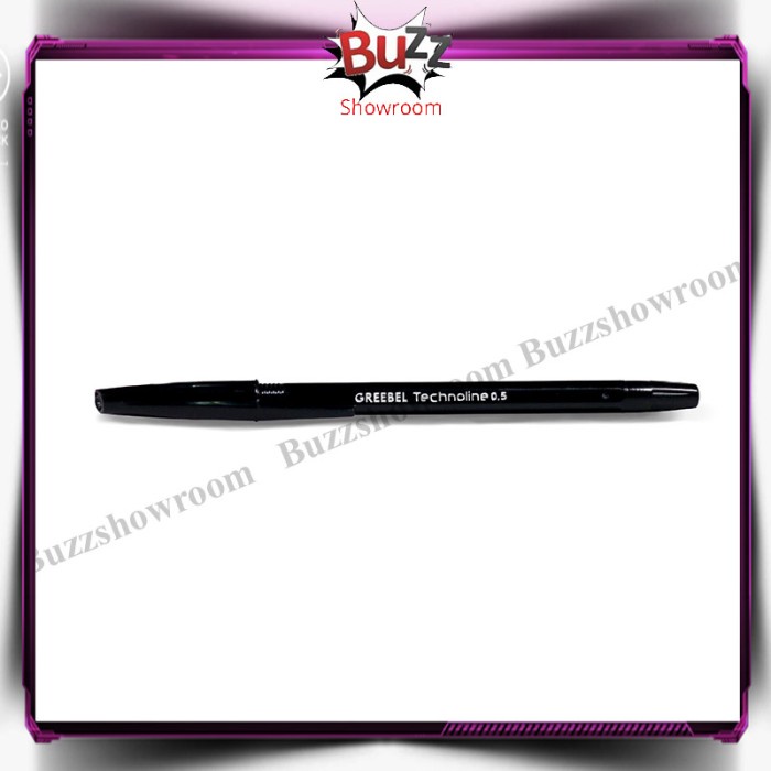 

NEW SALE PROMO !!! Pulpen Greebel Pena Standard Ballpen Ballpoint TECHNOLINE 0.5 - Hitam, 1 pcs