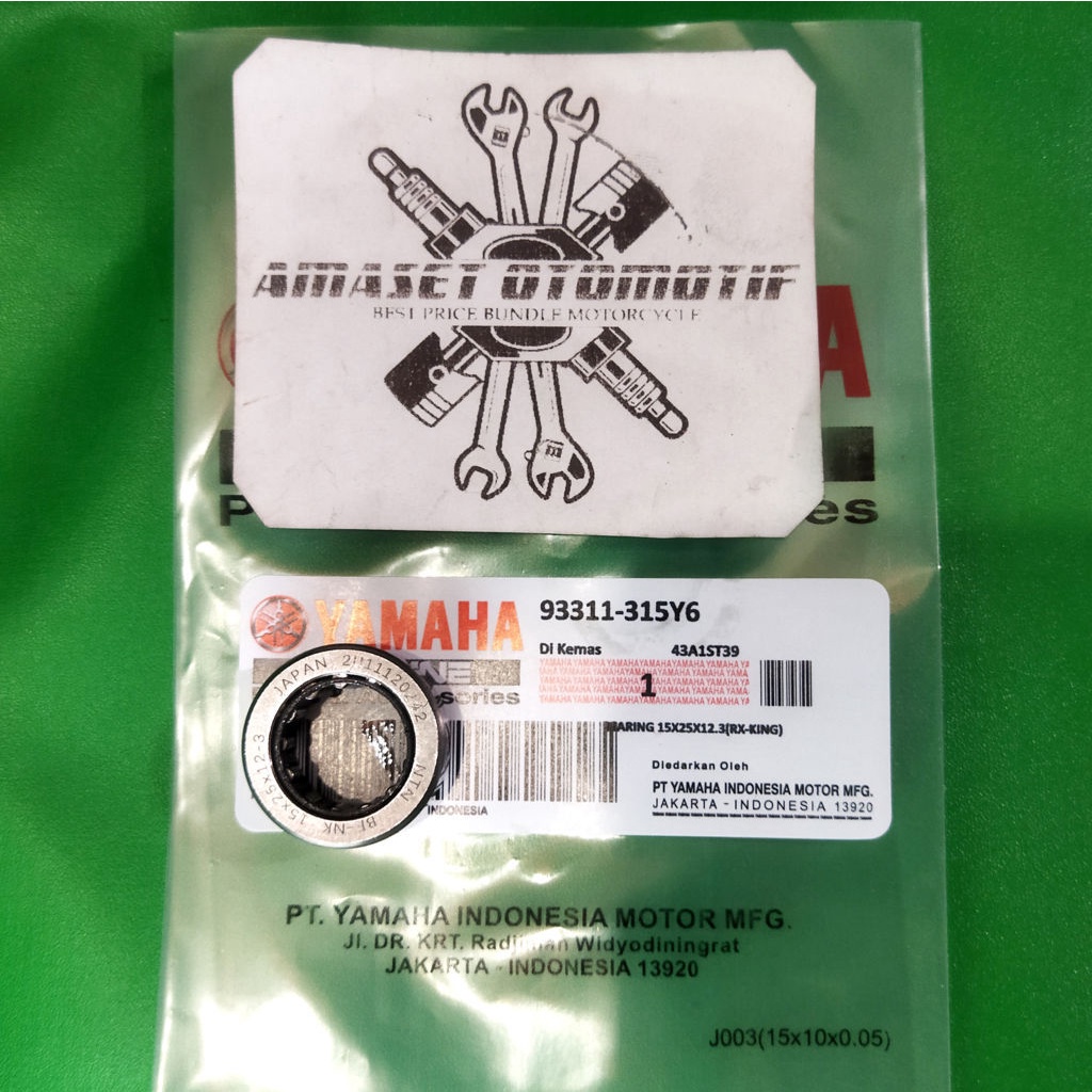 ORIGINAL Bearing Rasio RX King 15X25X12.3 NTN Japan