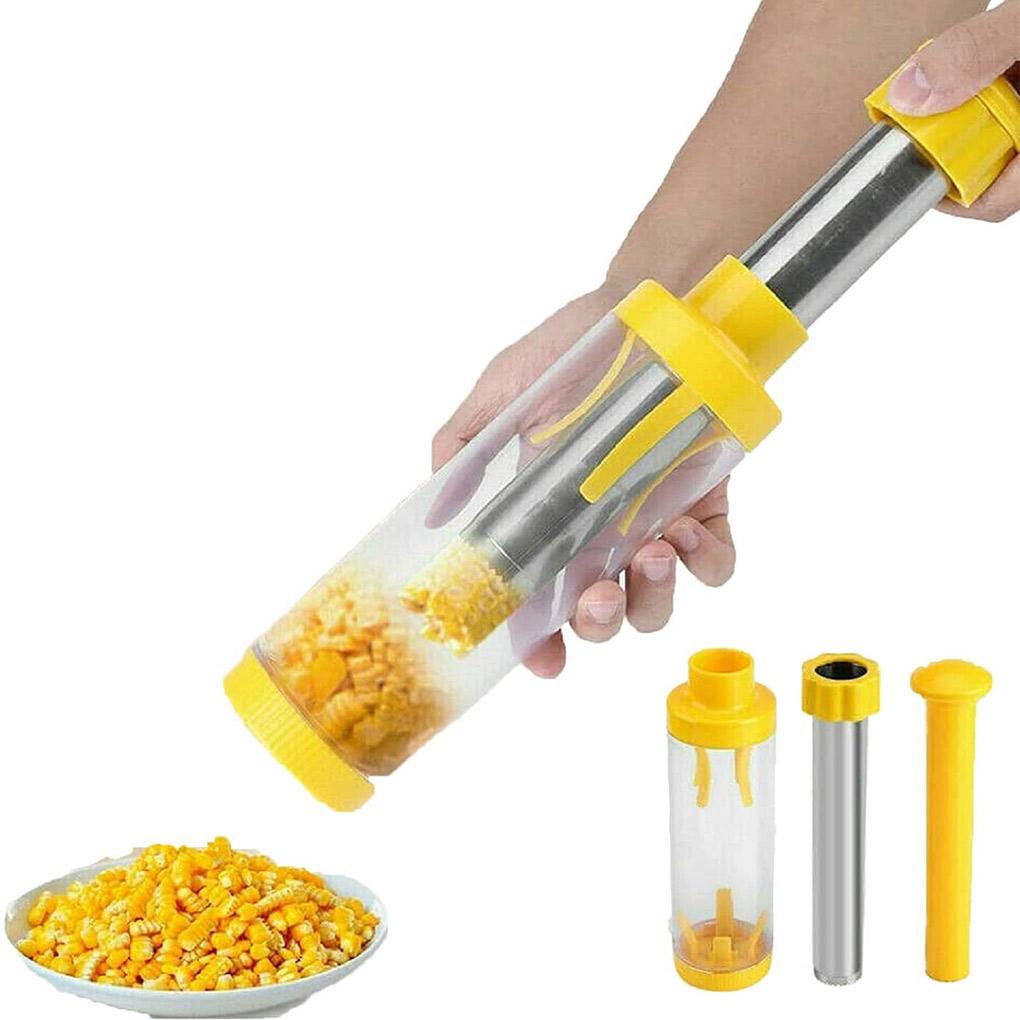 Corn Round Stainless Alat Serut Sayur Corn Kernel Stripper Remover Gadget Dapur Rumah